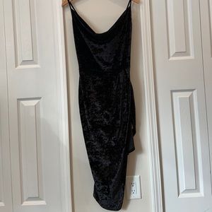 Black Velvet Dress